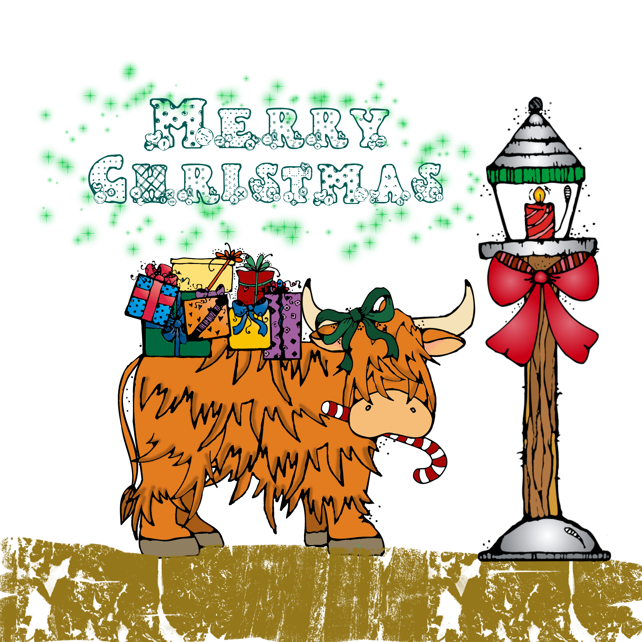 Highland Christmas Design